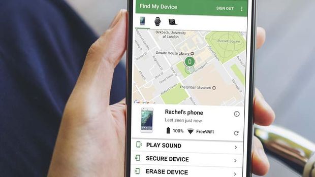 Gunakan Find My Device Saat Kehilangan HP