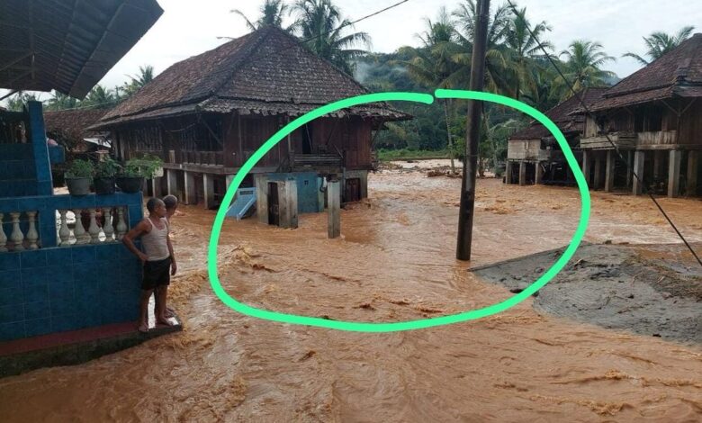 Sungai Ogan dan Kambas Meluap, OKU Kembali Banjir